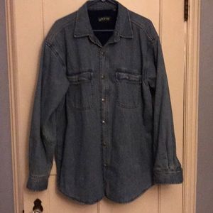 Lined Teton denim shirt
